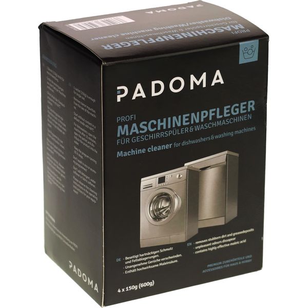 Padoma 10079187 Detergente Professionale 4X150G Per Lavatrici E Lavastoviglie-image