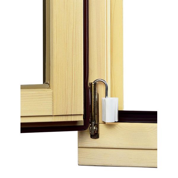 Fensterstopper Ruco "4Er Set", Weiß, Kunststoff, Metall, Fensterstopper, TüRstopper, Fensterstopper, Made In Germany-image