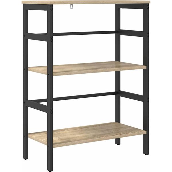 Syfax™ Libreria Rovere Sonoma 60 X 29,5 X 81 Cm Legno Multistrato-image