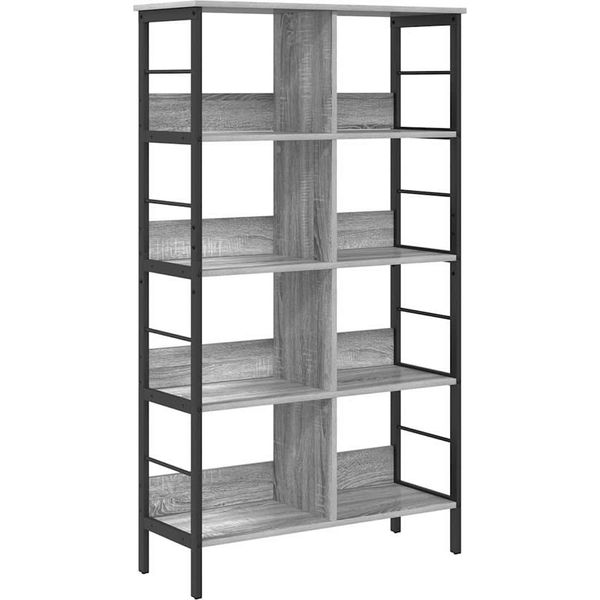 Syfax™ Libreria Grigio Sonoma 82 X 32 X 144,5 Cm Legno Multistrato-image
