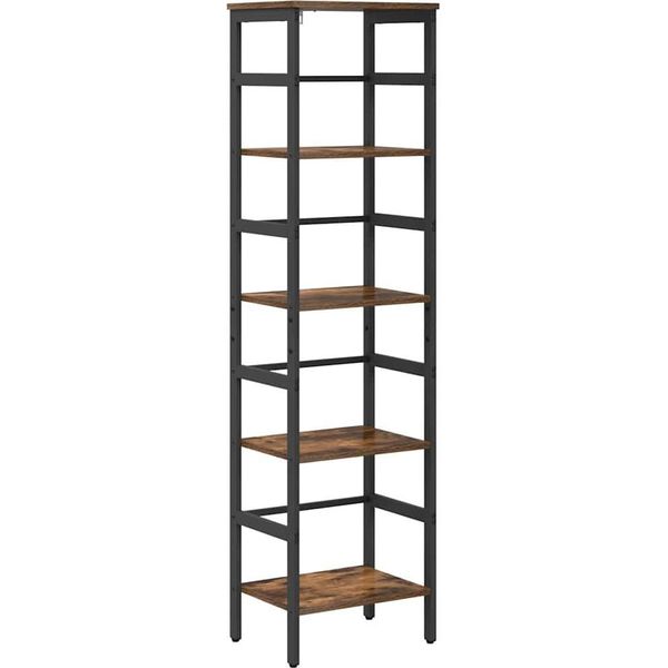 Syfax™ Libreria Rovere Fumé 40 X 29,5 X 149 Cm Legno Multistrato-image