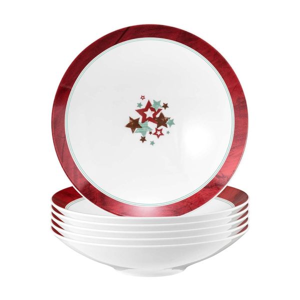 Seltmann Weiden Pasta- / Suppenteller Life Christmas ø 23,3 Cm 6Er Set-image