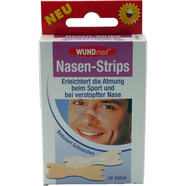 Wundmed® 02-096 Wundmed® Pflaster Nasen-Strips 02-096 Beige 1,9 X 6,6 Cm, 10 St.-image