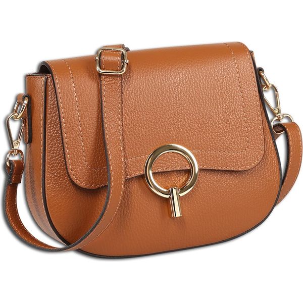 Toscanto Borsa A Tracolla Da Donna In Pelle Marrone Chiaro OTT843UN3-image