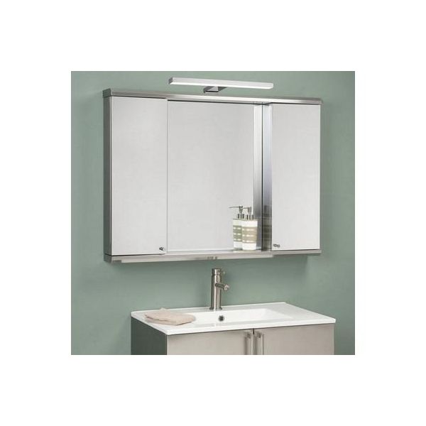Luce Led Sopra Lo Specchio Top Light Gila IP44 5 W 400 Lm 4500 K Cromo-image