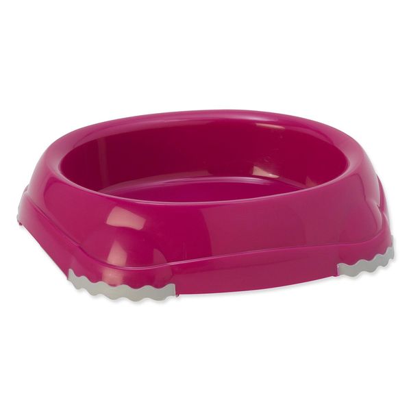 Ciotola Magic Cat In Plastica Con Antiscivolo Rosa 15 Cm 210 Ml-image