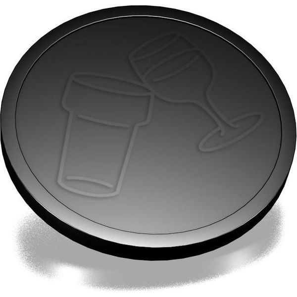 Gettoni Per Birra E Vino Combicraft Neri - Ø29Mm - 250 Pezzi-image