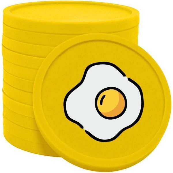 Gettoni Colazione Combicraft Gialli - Ø29Mm - 100 Pezzi-image