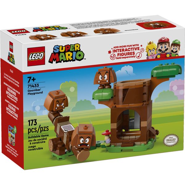 Lego Super Mario Gumba Playground, Articolo Da Collezione Nintendo Per Bambini, Playset Avventura, Altalena Costruibile, 3 Figure, Regalo Per Ragazzi, Ragazze E Tutti I Fan Dai 7 Anni In Su 71433-image