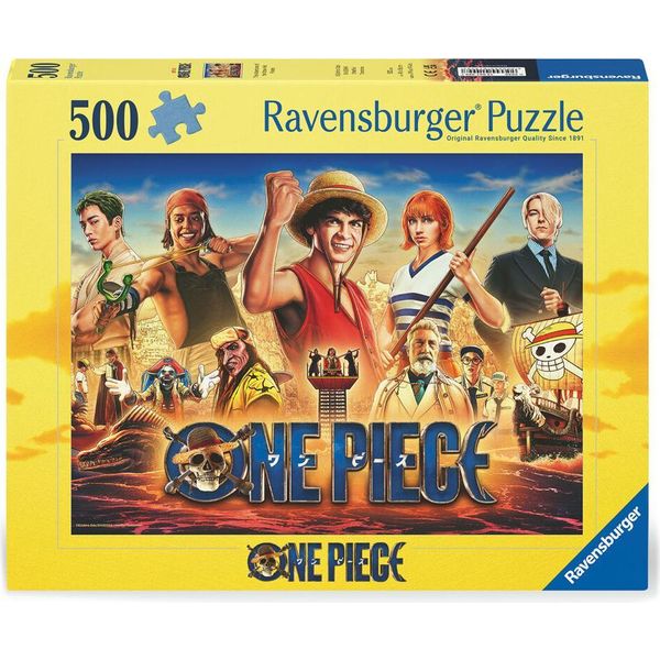 Ravensburger - Puzzle One Piece 500 El. Oficjalny Produkt Z Serii Anime/Manga-image