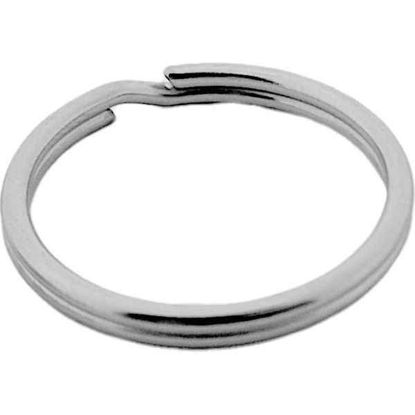 Portachiavi Piatti Combicraft Color Argento 30 Mm - Per 10 Pezzi-image