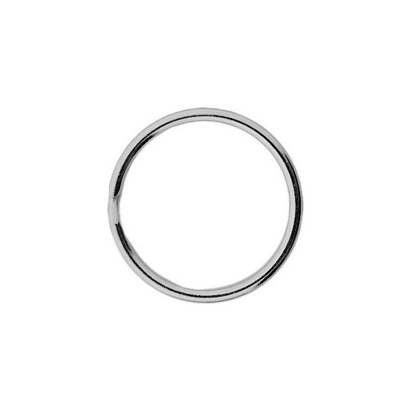 Portachiavi Combicraft Color Argento 24 Mm - Per 10 Pezzi-image