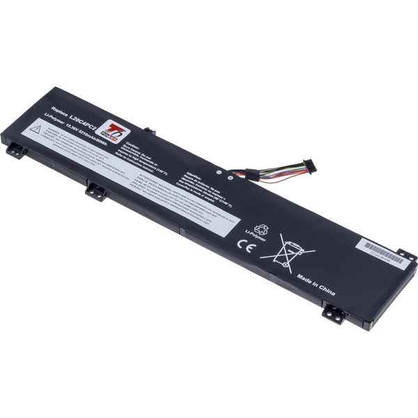 Batteria T6 Power Per Lenovo Legion 5-17ITH6 82JN, Li-Poly, 15,36 V, 5210 Mah (80 Wh), Nero-image