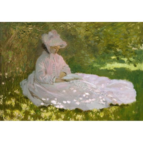 Grafika Puzzle Claude Monet Primavera 1000 Pezzi Puzzle Artistico-image