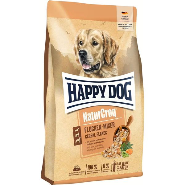 Happy Dog Crocchette Naturcroq Flocons Mixer 10Kg-image