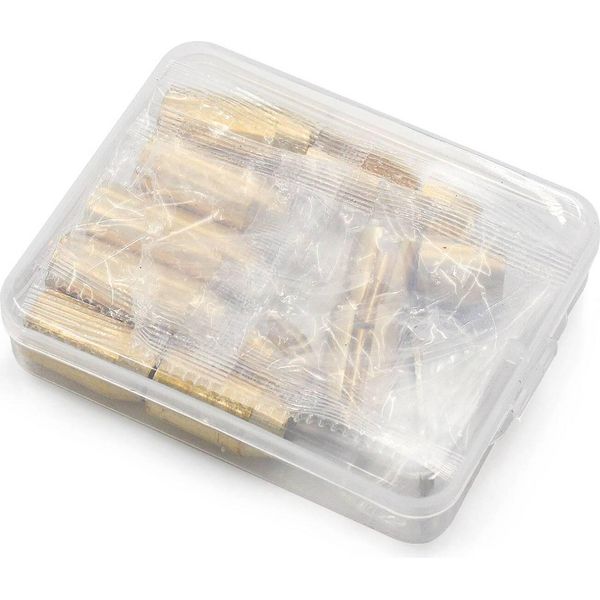 Moto Riutilizzabili In Ottone Ruota Raggi Bilanciamento Pesi Kit Di Ricarica 12Pack-image
