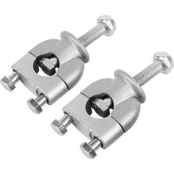 Morsetto Manubrio Moto, Manubrio Moto Riser, Manubrio Moto Morsetto Atv, Manubrio Moto Riser Atv, Argento Manubrio Moto Riser-image
