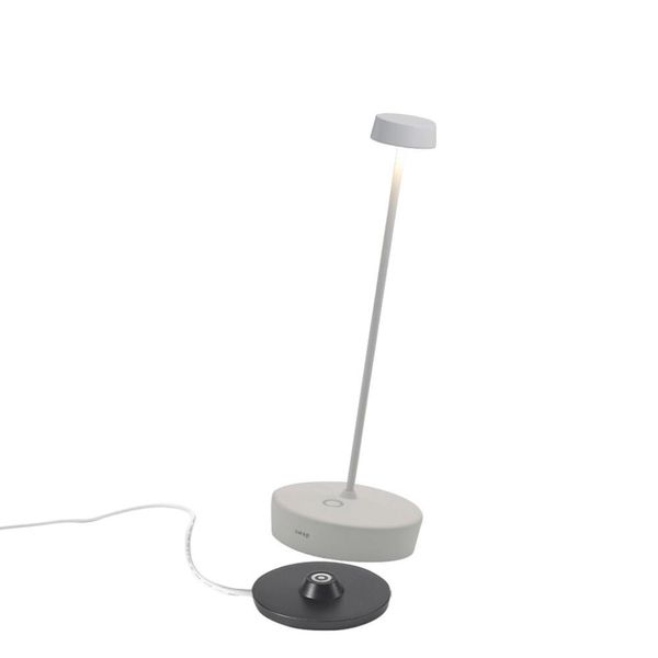 Zafferano Lampada A Led Da Tavolo Swap Pro Bianco Ricaricabile E Dimmerabile 2200-2700-3000K - 9H Massima Potenza-image