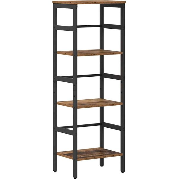 Vidaxl Libreria In Legno Vecchio 40 X 29,5 X 115 Cm Materiale A Base Di Legno-image