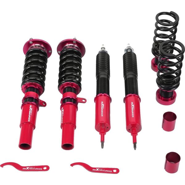 Kit Di Sospensioni Coilover, Struttura In Acciaio, Lunghezza 54 Cm, Larghezza 64 Cm, Altezza 45 Cm, Regolabile In Altezza-image