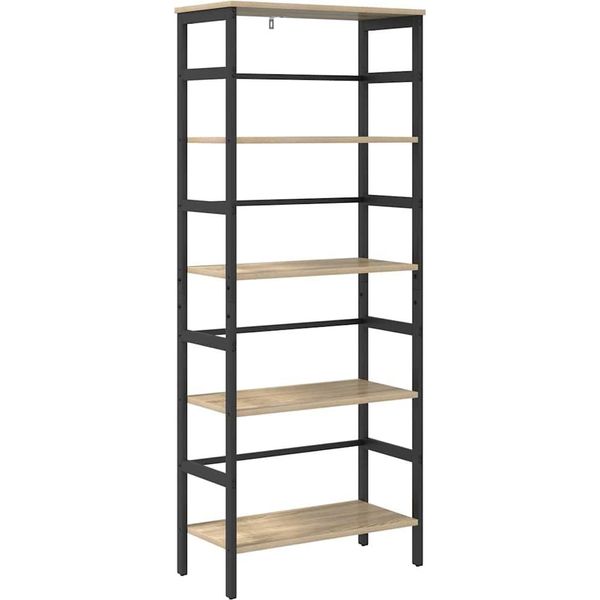 Vidaxl Libreria Rovere Sonoma 60 X 29,5 X 149 Cm Materiale A Base Di Legno-image