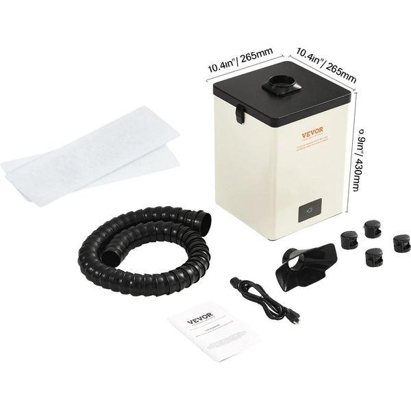 Estrattore Di Fumi Di Saldatura, Flusso D'aria Potente, Filtrazione A 3 Stadi, 150W-image