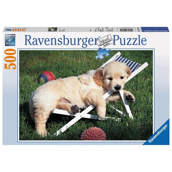 Ravensburger 14179 Ravensburger Golden Retriever Puzzle 500 Teile-image