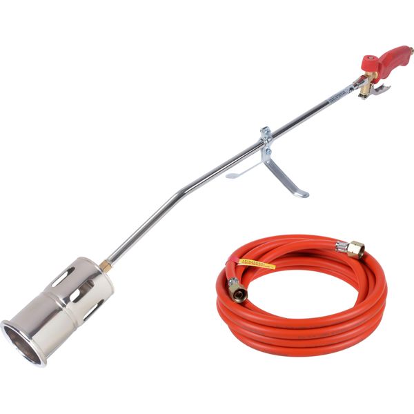 Rothenberger Industrial Romaxi Torcia Riscaldante Premium + Tubo Flessibile 1060 °C ( 030954E ) Torcia Ad Alte Prestazioni-image