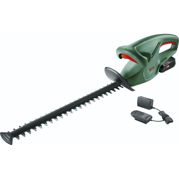 Bosch Easyhedgecut 18-45 - Tagliasiepi - A Batteria 2 Ah Caricabatterie Incluso - 2400 Giri/Min - 45 Cm - Passo Dei Denti: 15 Mm - 2,3 Kg (0600849H02)-image