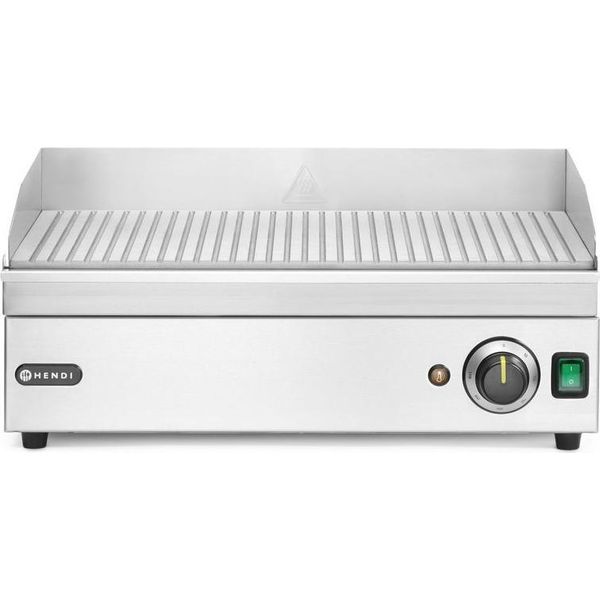 Piastra Grill Scanalata, Hendi, Linea Cucina, 220-240V/2400W, 527X404X(H)233Mm-image