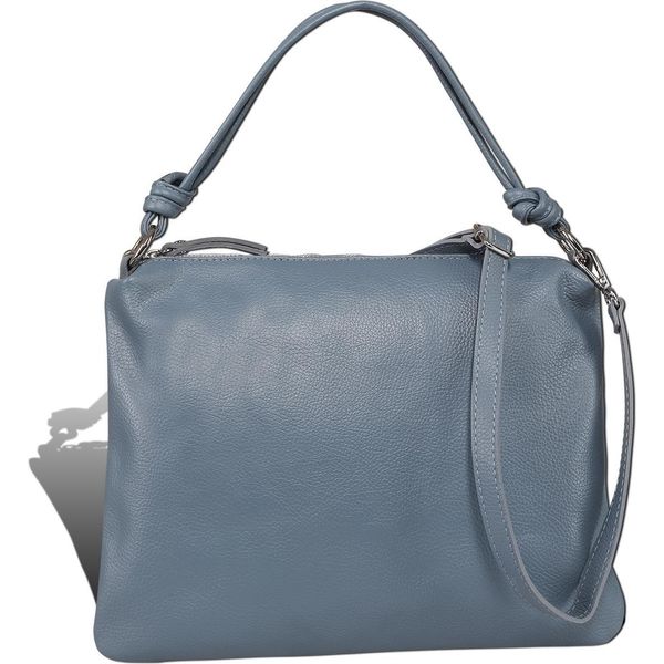 Toscanto Borsa A Tracolla Da Donna In Pelle Blu D2OTT173SH5-image