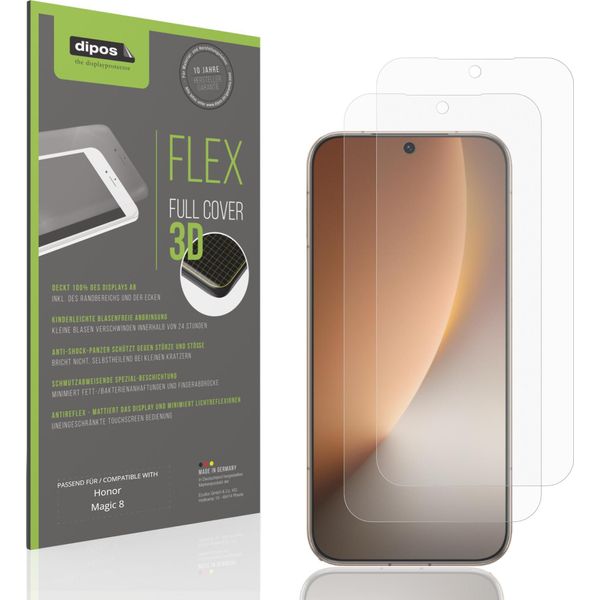 2X Pellicola Protettiva Opaca Per Honor Magic 8 Protezione Antiurto Anti-Shock-image