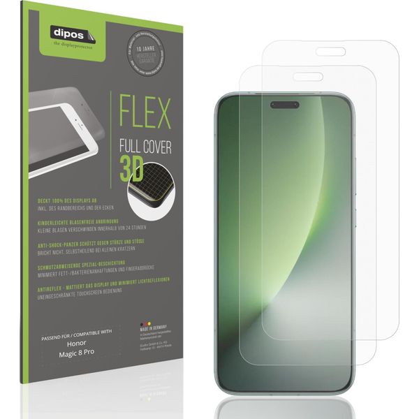 2X Pellicola Protettiva Opaca Per Honor Magic 8 Pro Protezione Antiurto Anti-Shock-image