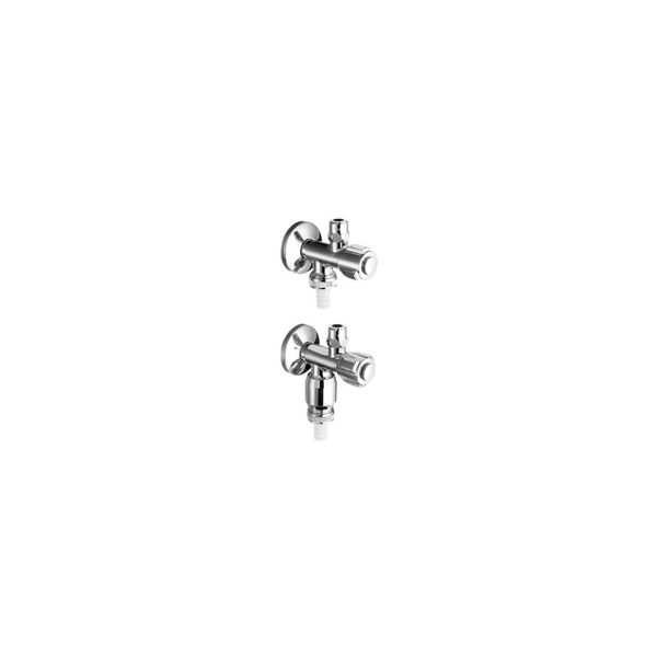 Schell Doppelanschluss-Eckventil Comfort 2X G 3/8 Ag, M Asag E, M Rv, O Rb, Vc (038360699)-image