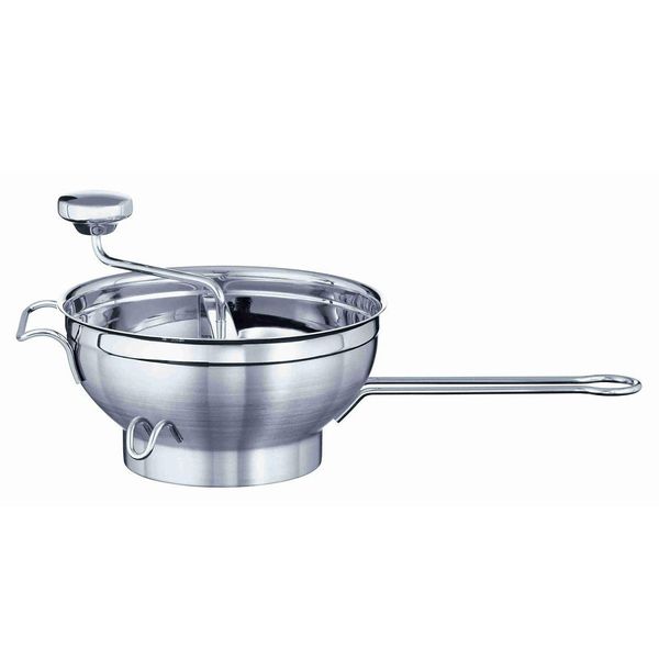 Passetout RÖSle, Silber (Edelstahlfarben), Ø:22Cm, Edelstahl 18/10, KüChenpressen, PassiermüHle Mit Gegengriff, SpüLmaschinengeeignet-image
