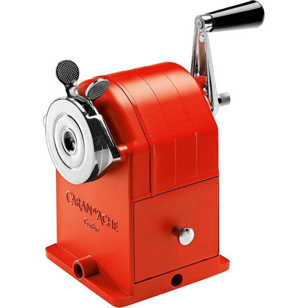 Caran D'ache 455270 Temperino Caran D'ache, Manuale, 1 Foro, Rosso-image