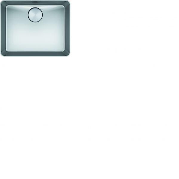 Franke Mythos Lavello In Acciaio Inox Myx 210-50 Comando Manuale Da 55 Cm 127.0658.063-image