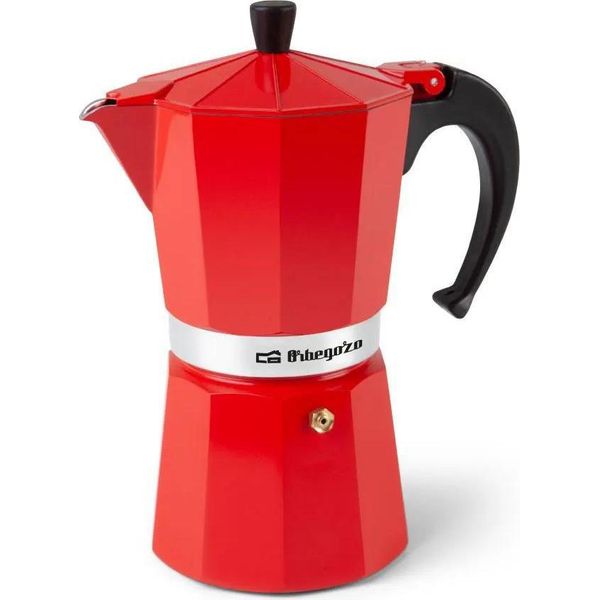 Orbegozo Kfr 1240 Caffettiera Italiana 12 Tazze Rosso Rosso Taglia Unica-image
