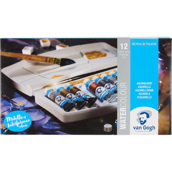 Set Di Acquerelli Speciali Van Gogh In Valigetta Di Plastica | 12 Tubi Da 10 Ml-image
