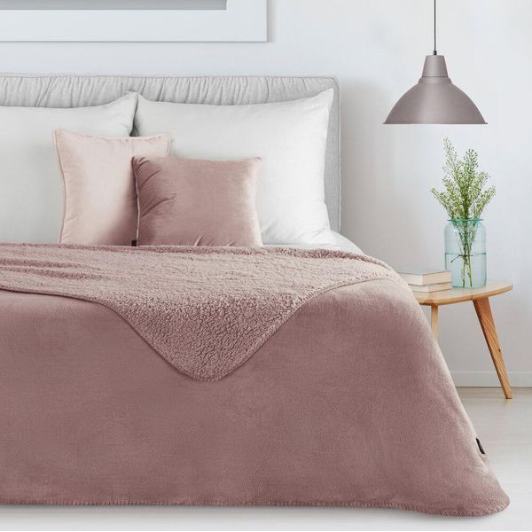 Coperta Calda E Accogliente Tedy Coccolone Morbido Ideale Regalo Rosa 150 Cm X 200 Cm Cm Rosa-image