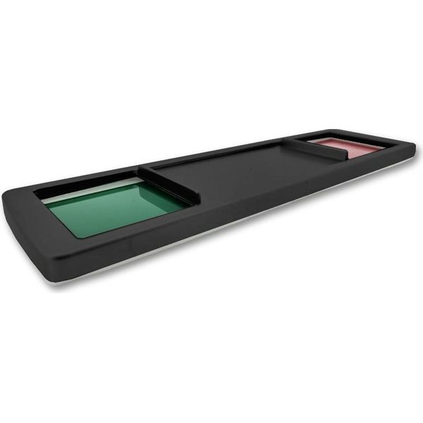 Cartello Scorrevole Combicraft Con "Pulito-Sporco"" In Nero 178 X 50 Mm - Per 1 Pezzo"-image