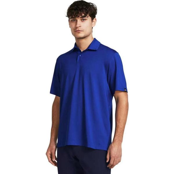 Under Armour Golf Tee To Green Lb Polo A Maniche Corte Blu 2XL Uomo Blu 2XL-image