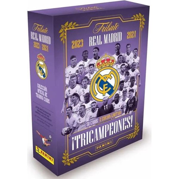 Panini Real Madrid Tribute 23/24 Trading Cards Multicolore Multicolore Taglia Unica-image
