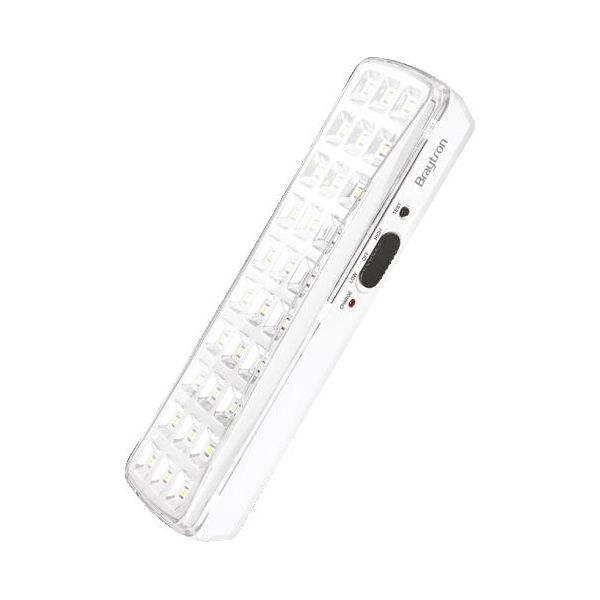 Braytron Led Batteria Ricaricabile Luce Di Emergenza Luce Di Emergenza Luce Di Emergenza Lampada Di Emergenza 2 Watt 30 Led-image