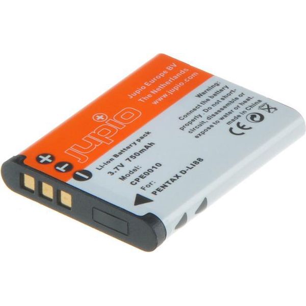 Batteria Jupio Compatibile Con Pentax D-LI88-image