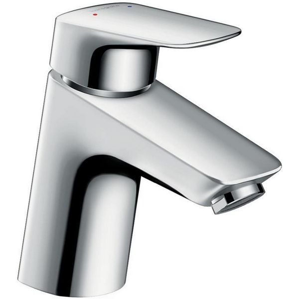 Hansgrohe Logis 70 Miscelatore Per Lavabo Con Scarico In Metallo, Cromo-image