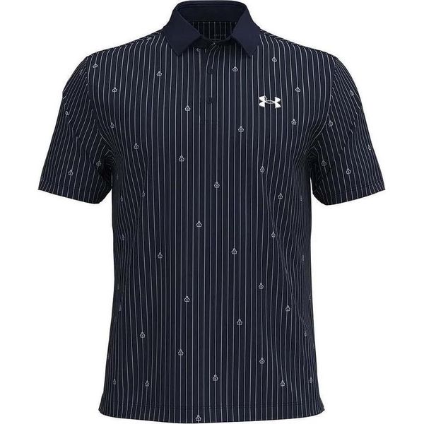 Under Armour Golf Playoff 3.0 Polo A Maniche Corte Stampata Blu S Uomo Blu S-image
