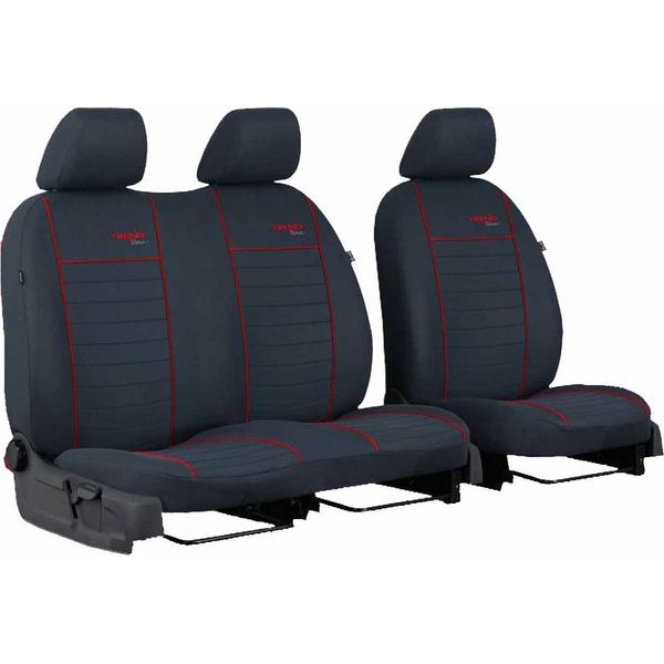Coprisedili Auto Coprisedile Universale Protettore Per Mercedes Sprinter I Bus Rosso-image