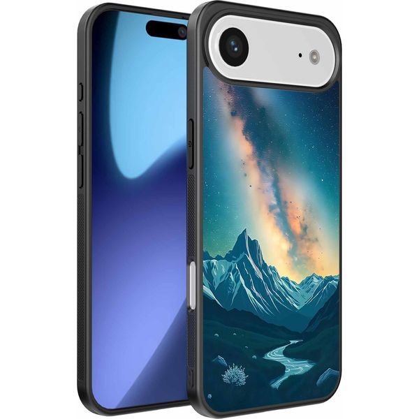 Adatto Per Iphone Air Custodia Per Telefono Con Impronta Del Cielo Stellato - Custodia Backcover In Tpu Con Design Spaziale E A Forma Di Via Lattea - Smartphonica-image