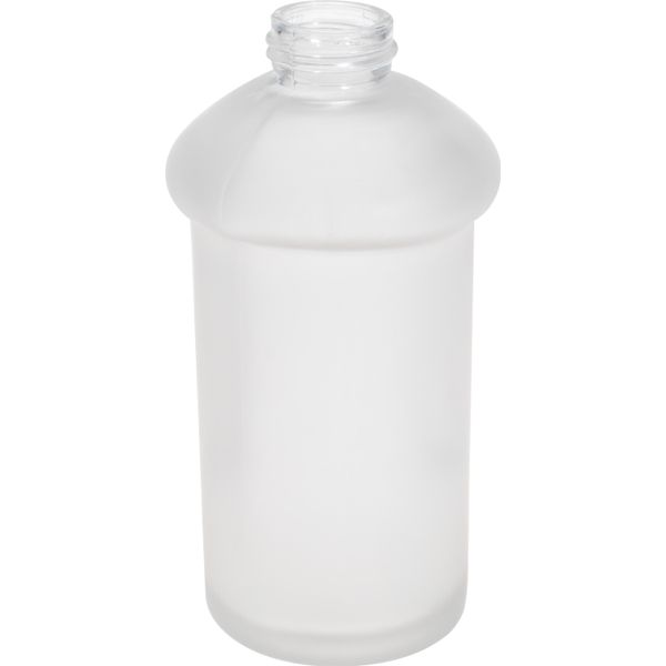 Bremermann Serie Bagno Piazza & Lucente - Bicchiere Di Ricambio Per Dispenser Di Sapone, In Vetro Satinato-image